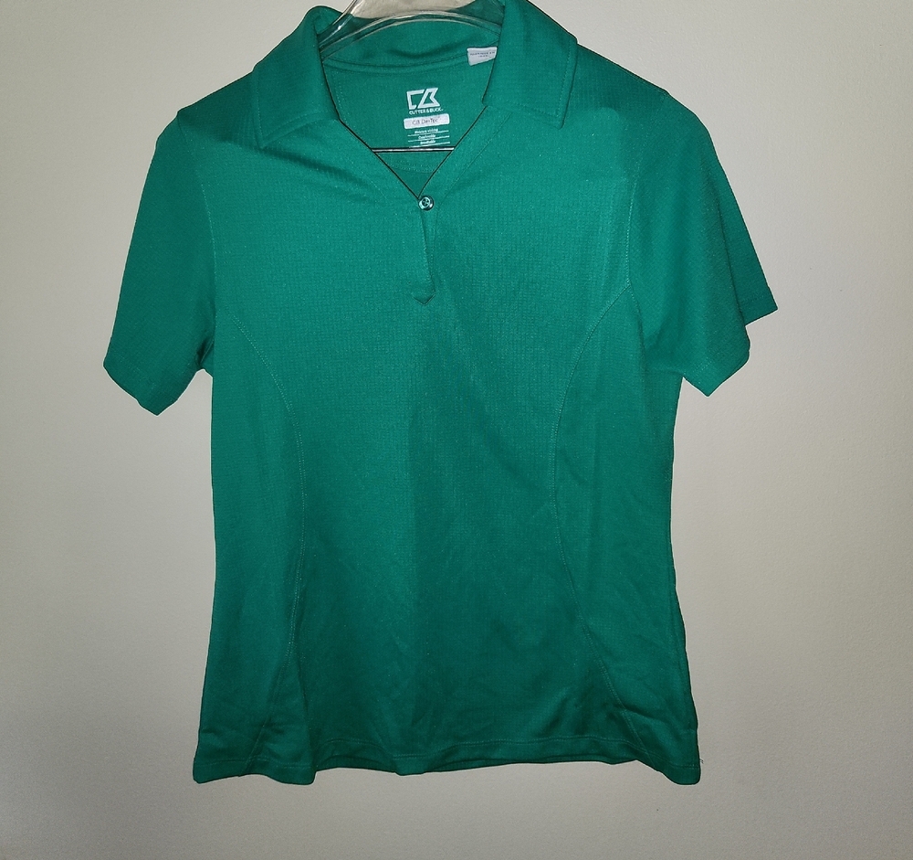 Cutter & Buck Teal Polo Shirt